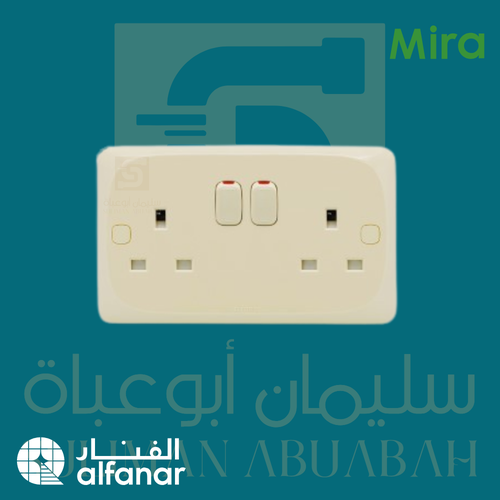 فيش 13A مزدوج 7 * 14 بيج - ميرا
