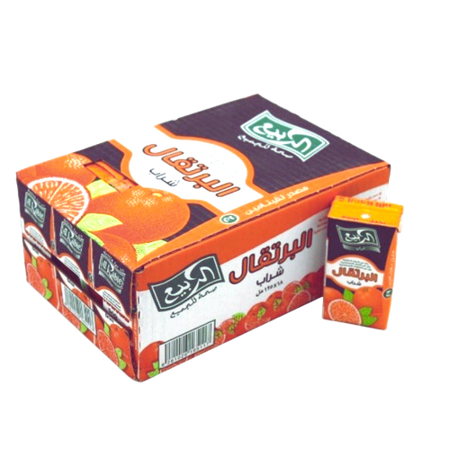 عصير الربيع ( برتقال ) 125مل*21 حبة