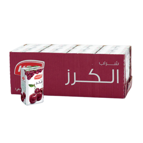 عصير كي دي دي كرز 24*180مل