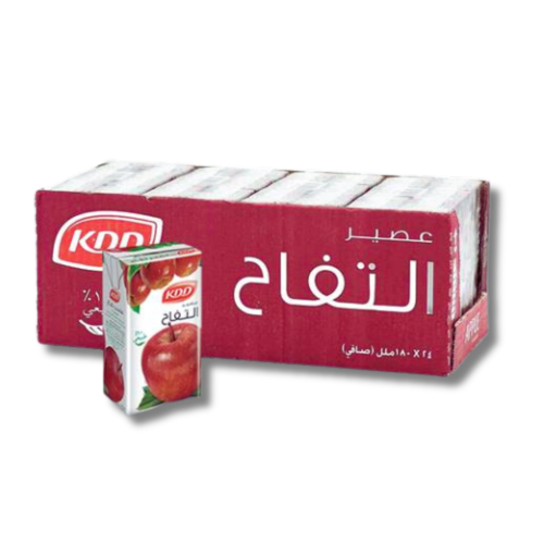 عصير كادي دي تفاح 24*180 مل