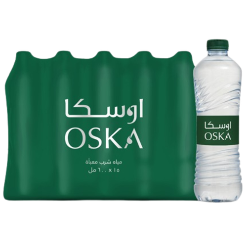 مياه اوسكا 600مل*15حبة