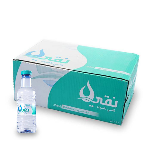 كرتون مياه نقي 330مل*40 حبة
