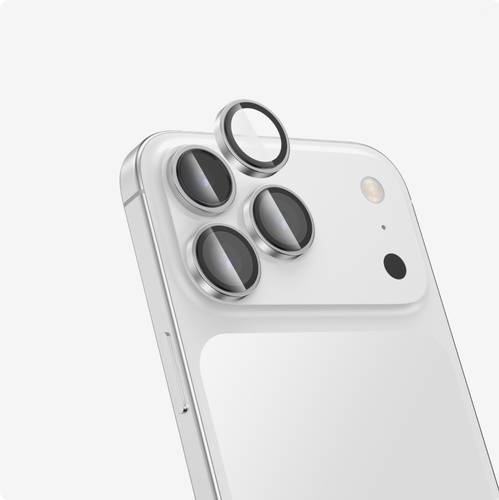  عدسات حماية كاميرا ايفون 17برو ماكس / 17برو فضي Phone Planet