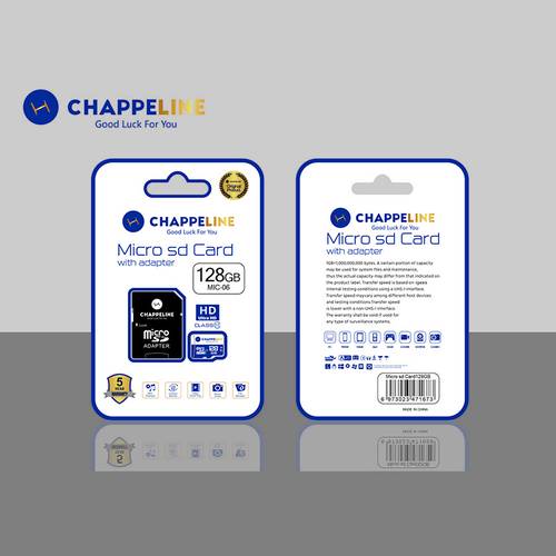 بطاقة SD سعة 128 جيجابايت CHAPPE LINE