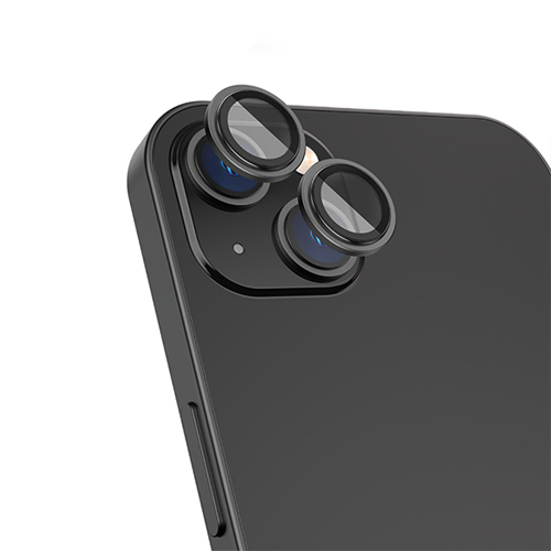 عدسات حماية كاميرا ايفون 15 / 15 بلس أسود Phone Planet
