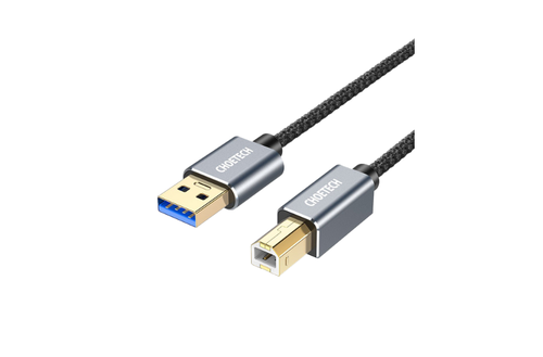 سلك طابعة تشويتيك عالي الجودة USB-A الى USB-B بطول 3م - اسود