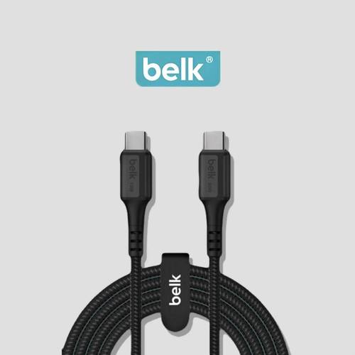 كيبل شحن بقوة 60 واط تايب سي بطول 3 متر من belk