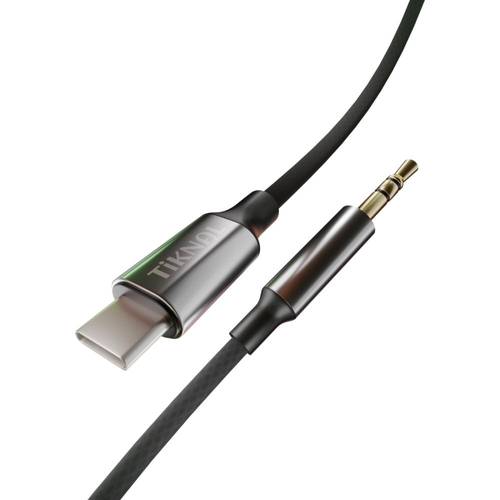 كيبل صوت USB-C إلى AUX 3.5mm عالي الدقة TiKNAL من