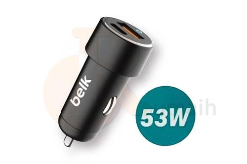 شاحن سيارة Belk BL-206 53W Type-C وUSB