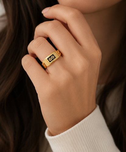 Monaco ring 21k Gold