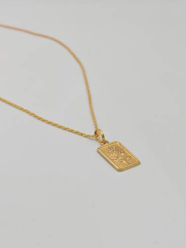 Necklace 21K Gold