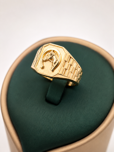 Horseshoe Ring 18k Gold