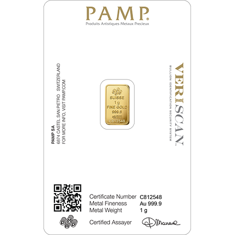 Pamp Gold Bullion 24k Gold