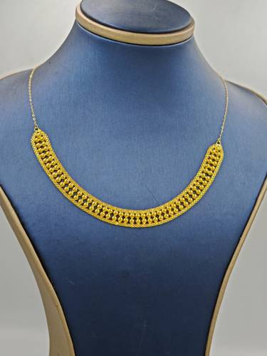 Bubbles Necklace 21k gold