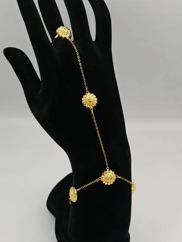Hand Bracelet 21K Gold
