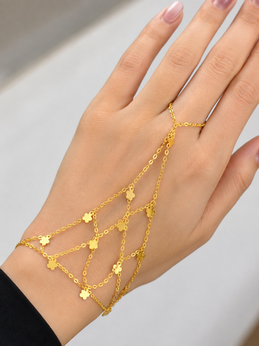 Hand bracelet 21k Gold