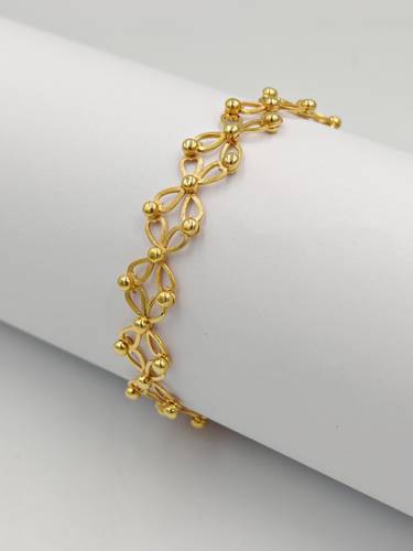 2 in 1 Bracelet Ring 21k Gold