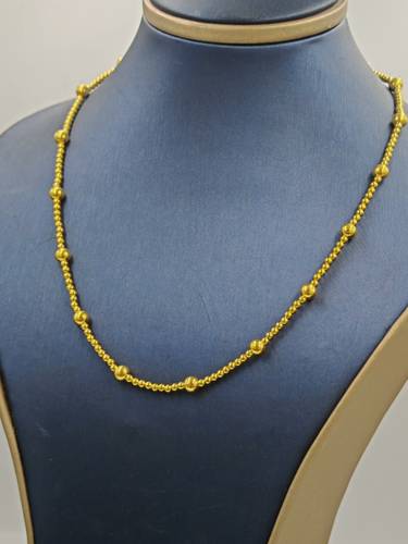 Balls Necklace 21k Gold