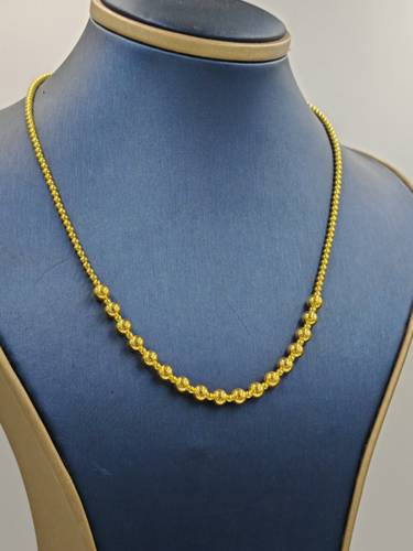 Balls Necklace 21k Gold