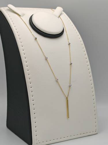 Bar Necklace 18K Gold