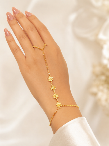 Hand bracelet 21k Gold