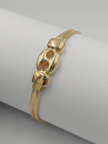 اسوارة سترتش ذهب عيار 18