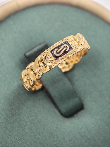 Monaco ring 18k gold