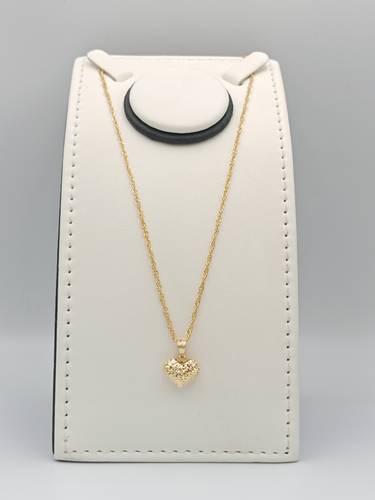 Necklace With Pendant 18K Gold