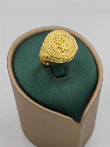Saudi Logo 18k Gold