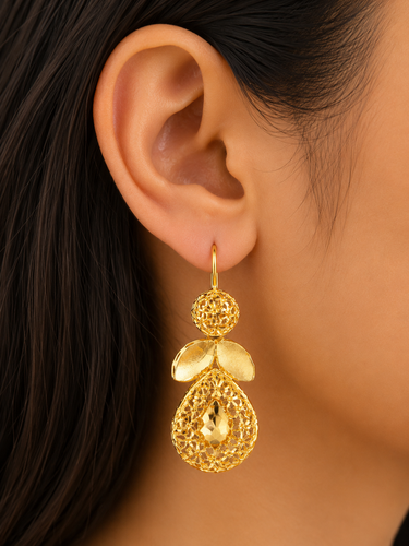 Dangling Earring 22k gold
