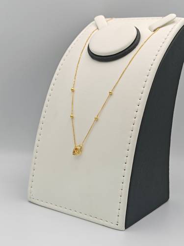 Gold Heart Necklace 18K Gold