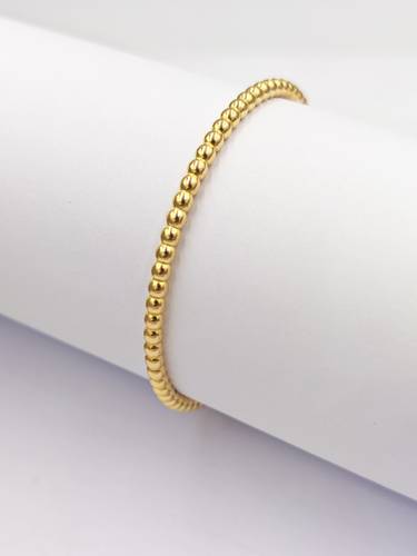 Bubbles Bangle 21k Gold