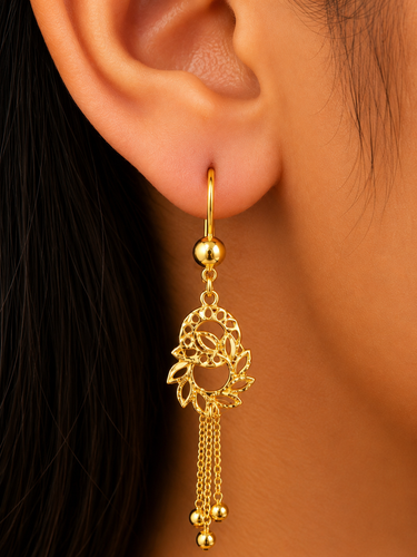 Dangling Earring 22k gold