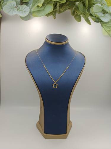 Star Necklace 21k Gold