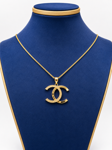 Global Design Necklace 18k gold