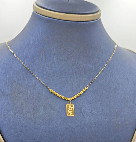Necklace 21k Gold