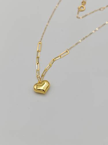 Heart Necklace 18K Gold