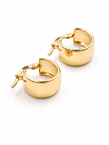 Hoops Earring 18k gold