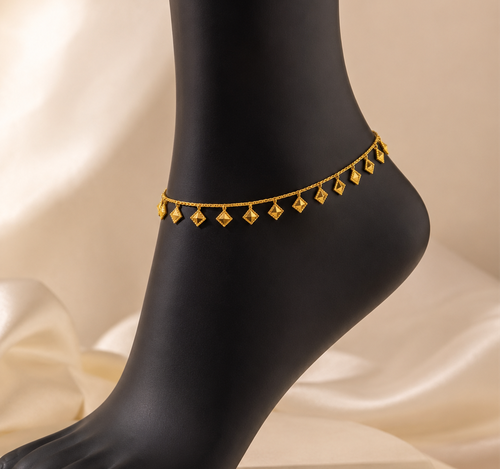 Yeadmena Anklet 21k Gold
