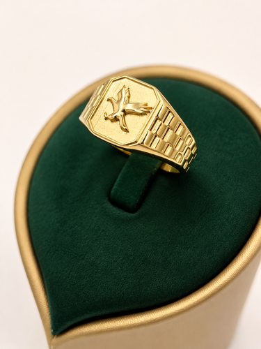 Falcon Ring 18k gold