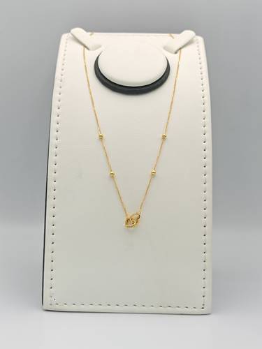 Gold Heart Necklace 18K Gold