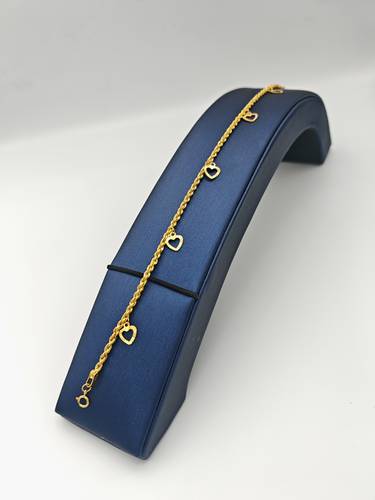 Heart Bracelet 18K Gold