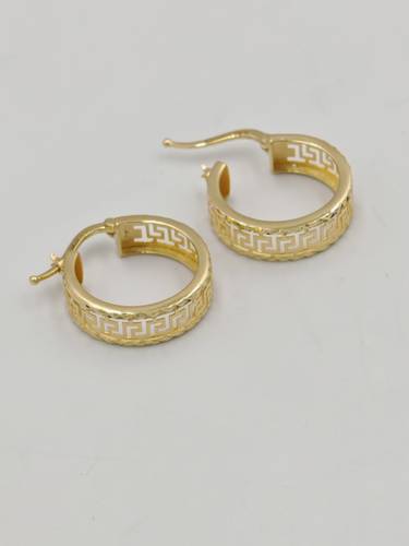حلق فرزاتشي ذهب عيار 18