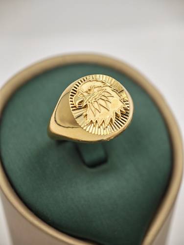 Eagle Ring 18k gold