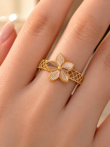 Star Ring 21k Gold