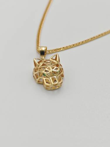 Panther Necklace 18K Gold