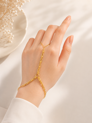 Hand bracelet 21k Gold