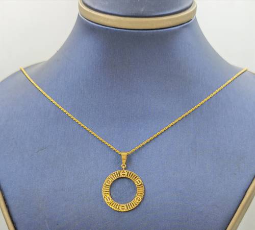 Necklace 21k Gold