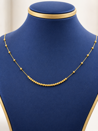 Necklace 21k gold