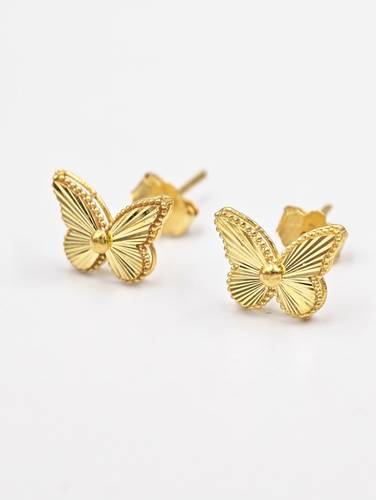 Earring 🦋 21k Gold